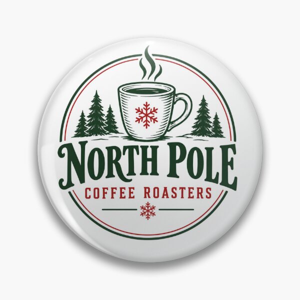 Item preview, North Pole Coffee Roasters Mug designed and sold by CampAndCoast.