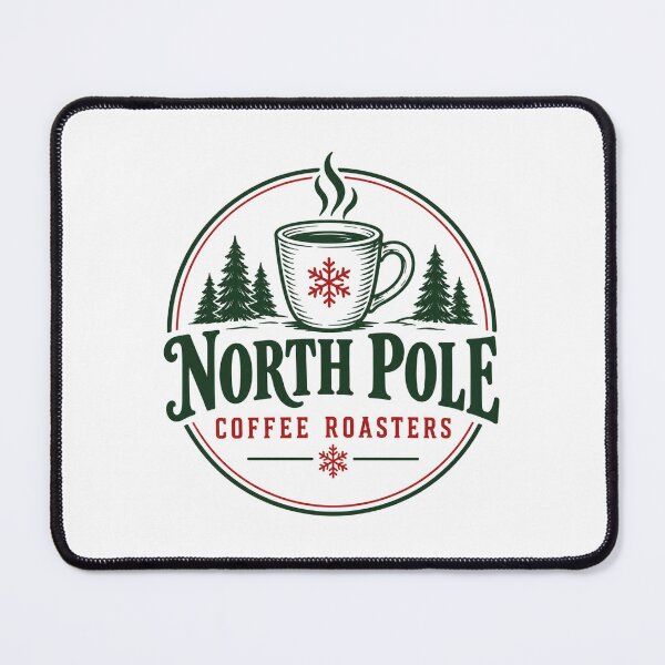 Item preview, North Pole Coffee Roasters Mug designed and sold by CampAndCoast.