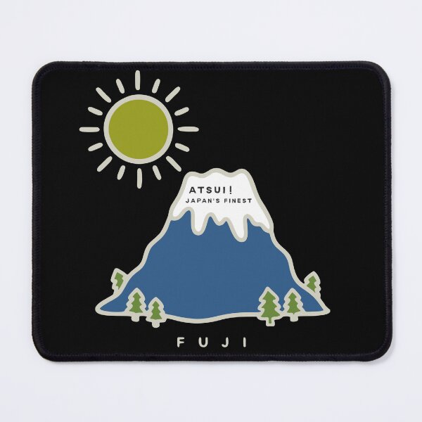 Item preview, Copy of Kawaii Mount Fuji Atsui Japan's Finest Pop Art (White Text) designed and sold by リクイペル.