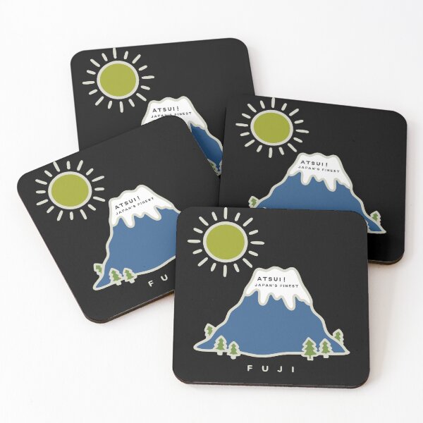 Item preview, Copy of Kawaii Mount Fuji Atsui Japan's Finest Pop Art (White Text) designed and sold by リクイペル.