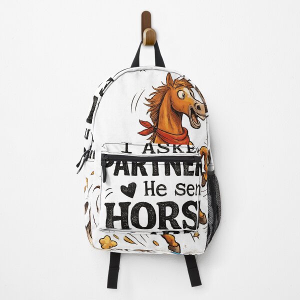 Item preview, Horse Girl Bestie Partner In Crime Funny Horses designed and sold by justinhmorton.