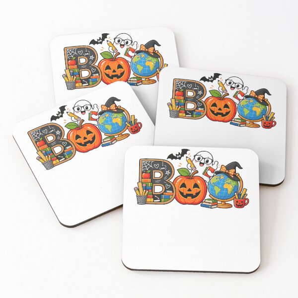 Item preview, Cute Ghost Boo Teacher Halloween School Supplies designed and sold by justinhmorton.