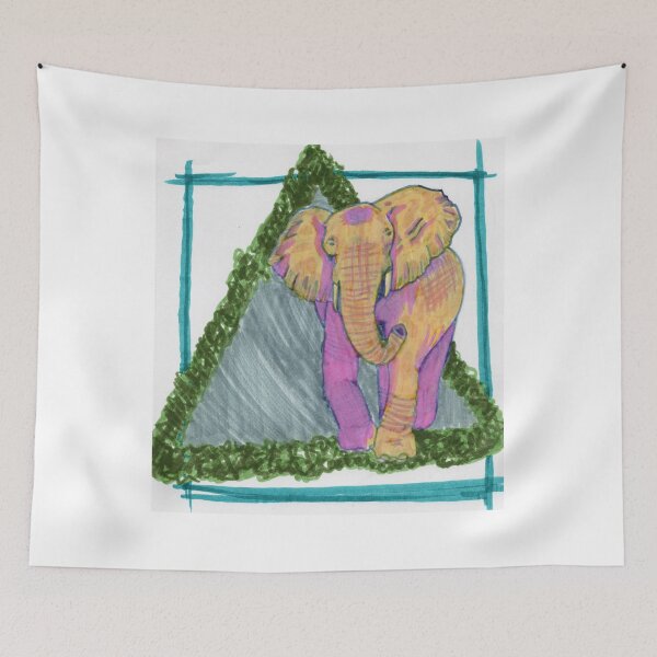 Item preview, Whimsical Elephant designed and sold by kittysmedia.
