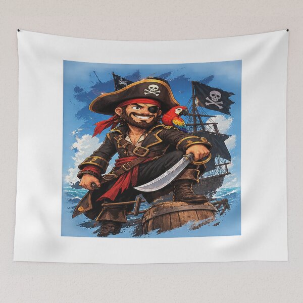 Item preview, Fearless Pirate Ocean Adventure designed and sold by GeneralBrand.