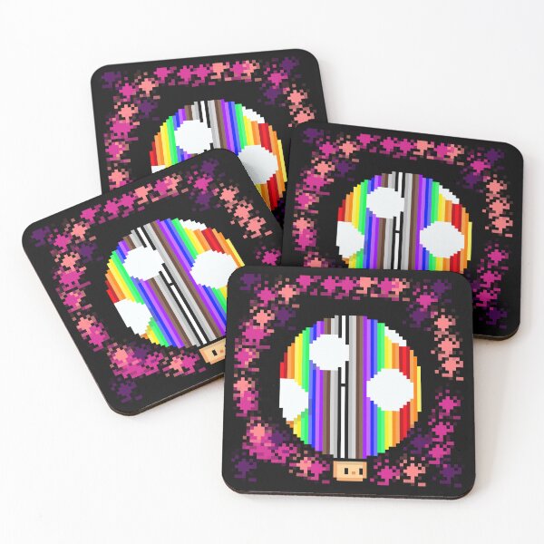 Item preview, Rainbow Mushroom - Psychedelic Pride Magic  designed and sold by RetroRlx.
