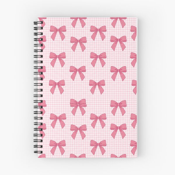 Item preview, Pastel Pink Gingham and Ribbon Bows designed and sold by tropicaltee.