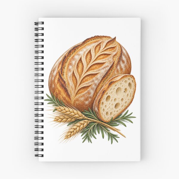 Item preview, Sourdough Loaf and Garden Herbs designed and sold by Nurple Art.