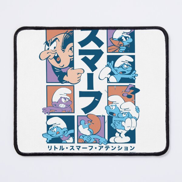 Item preview, The Smurfs Gargamel Little Smurfs Attention Kanji Big Logo Essential designed and sold by circliqueart.