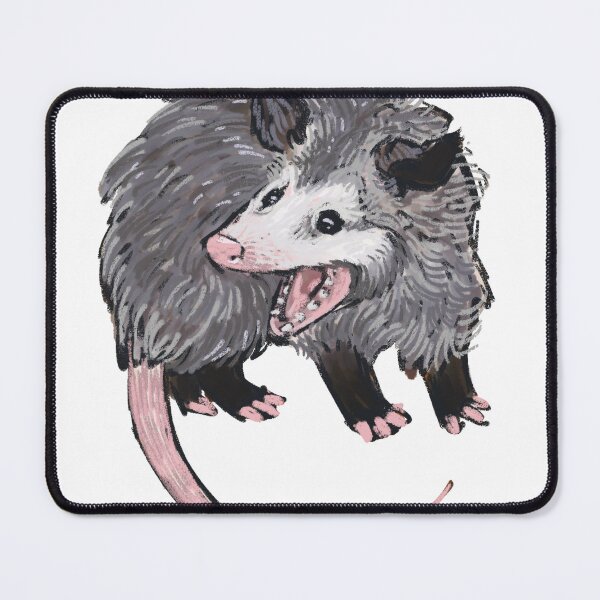 Item preview, Screaming Opossum Illustration designed and sold by Dromiba.