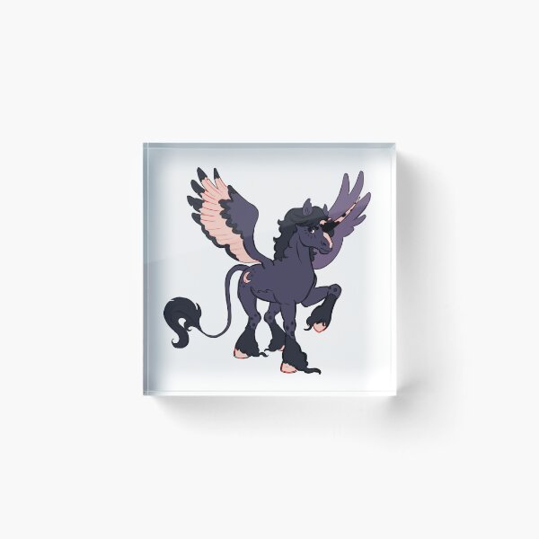 Item preview, Dark Pegasus Unicorn designed and sold by Dromiba.