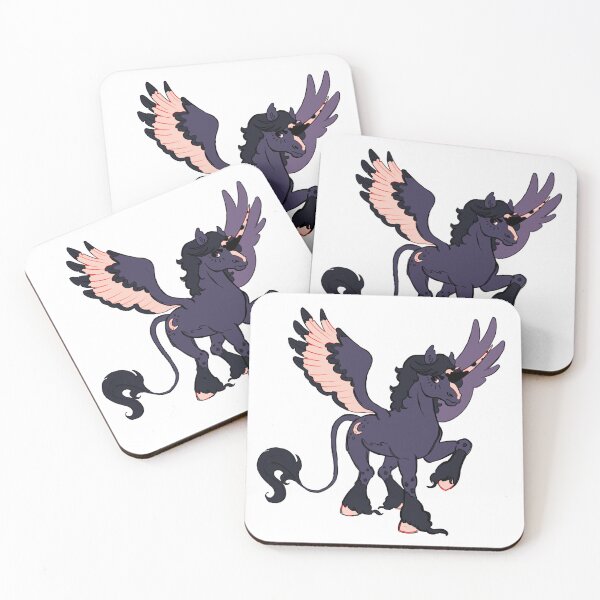 Item preview, Dark Pegasus Unicorn designed and sold by Dromiba.