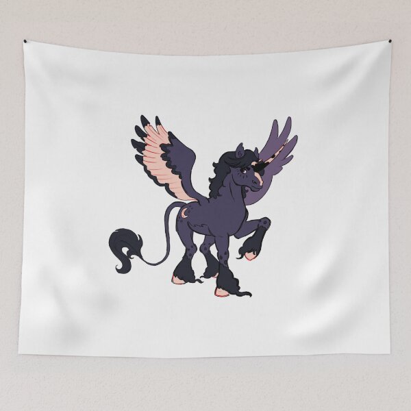 Item preview, Dark Pegasus Unicorn designed and sold by Dromiba.
