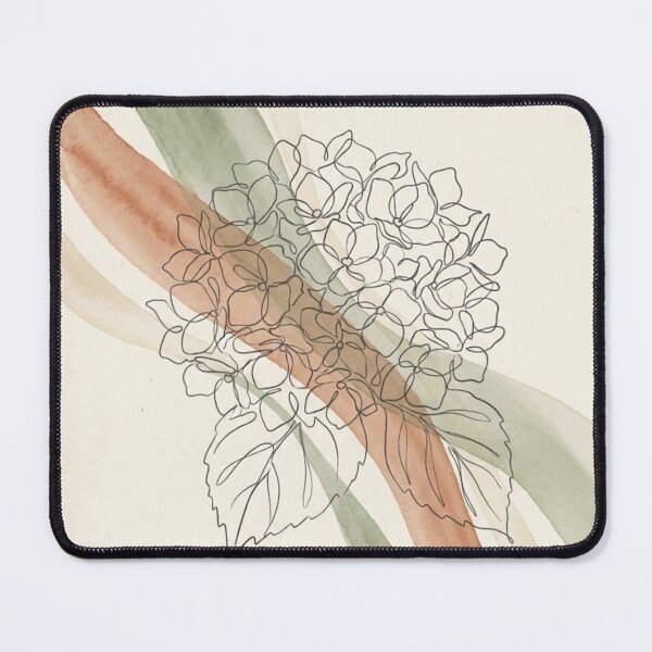 Item preview, Hydrangea Cluster Ribbon Bands | Sage Terracotta Botanical Wall Art designed and sold by Zaramodo.