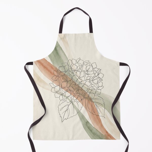 Item preview, Hydrangea Cluster Ribbon Bands | Sage Terracotta Botanical Wall Art designed and sold by Zaramodo.
