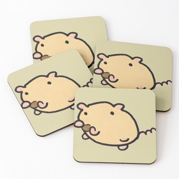 Item preview, Chubby Hamster Eating Seed designed and sold by AnreatLTD.