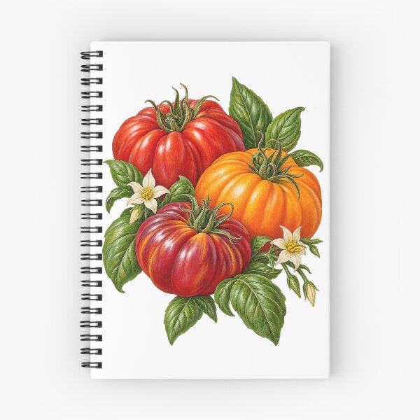 Item preview, Heirloom Tomatoes and Basil designed and sold by Nurple Art.