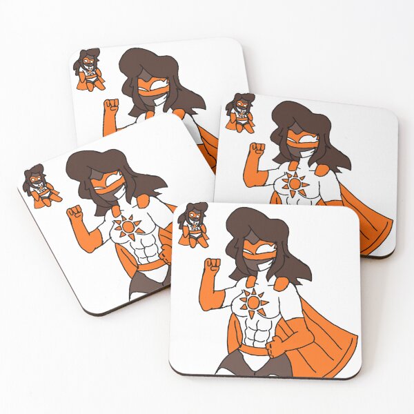 Item preview, Orange Superheroine Bust designed and sold by Dromiba.
