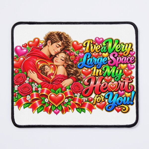 Item preview, A Very Large Space in My Heart designed and sold by New Wave Artworks & Odds &Ends.