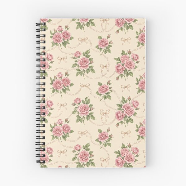 Item preview, Victorian Tea Roses Pearls and Ribbons designed and sold by tropicaltee.