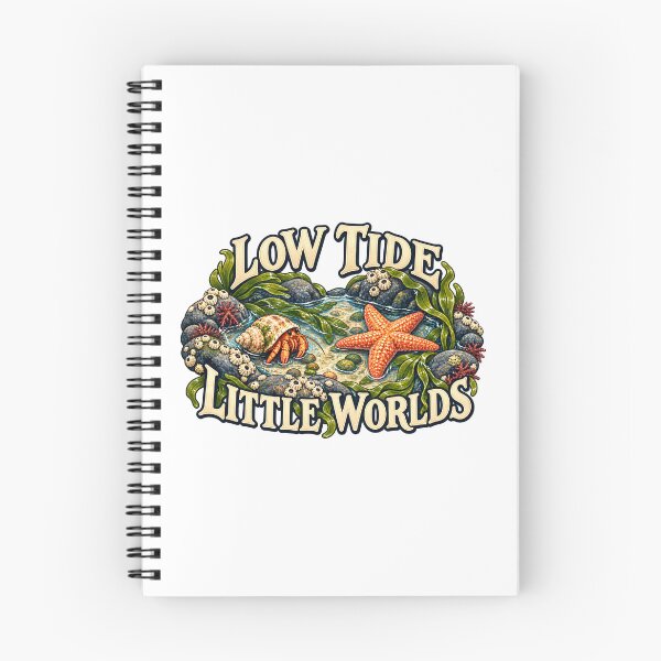 Item preview, Low Tide Little Worlds Tide Pool Design designed and sold by DigitalKingClub.