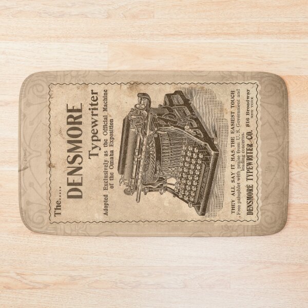 Item preview, Vintage Densmore Typewriter Advertisement Antique Print Orange-Tinted designed and sold by Ghoul Enterprises.