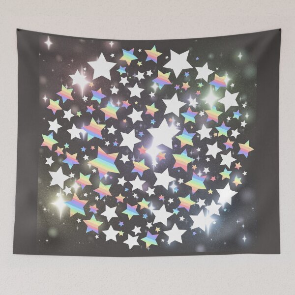 Item preview, Rainbow Brite Aesthetic Star Cluster designed and sold by AnimaliaStar.