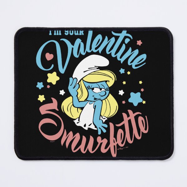 Item preview, The Smurfs I'm Your Valentine Smurfette Cute Big Chest Logo Essential designed and sold by circliqueart.