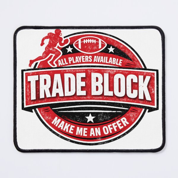 Item preview, Fantasy Football Gift - Trade Block Make Me An Offer designed and sold by RedRubyBubble.