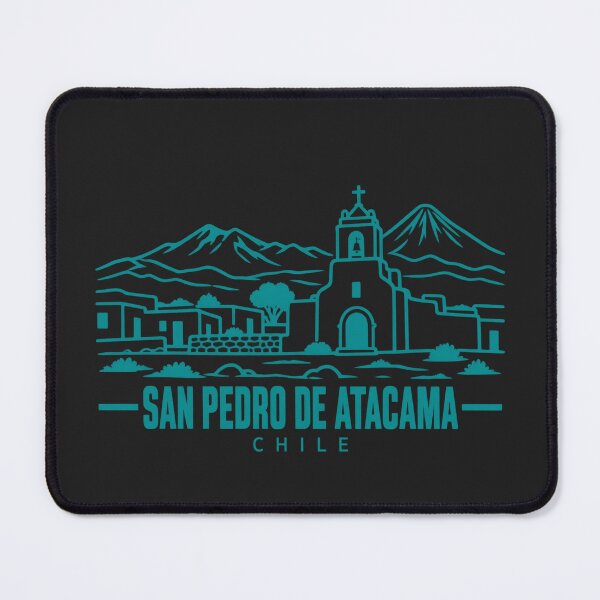 Item preview, San Pedro Atacama Chile Line Art Travel Poster designed and sold by CMYKStudio.