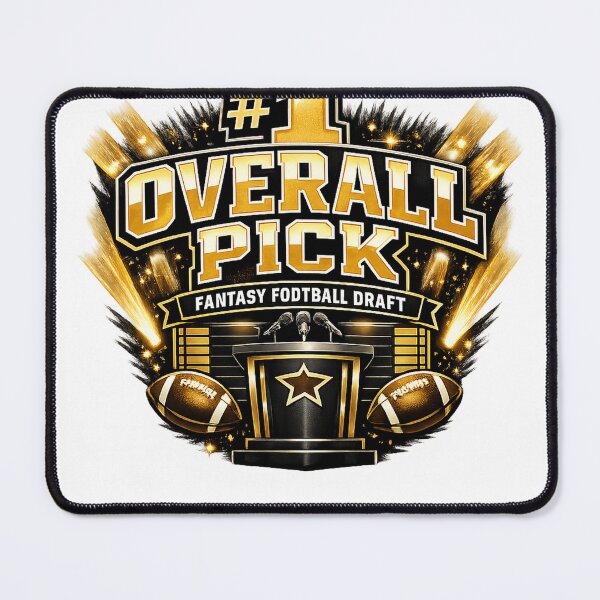 Item preview, Fantasy Football Gift - Number One Overall Pick designed and sold by RedRubyBubble.