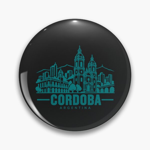 Item preview, Cordoba Argentina Line Art Landmark Poster designed and sold by CMYKStudio.