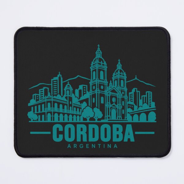 Item preview, Cordoba Argentina Line Art Landmark Poster designed and sold by CMYKStudio.