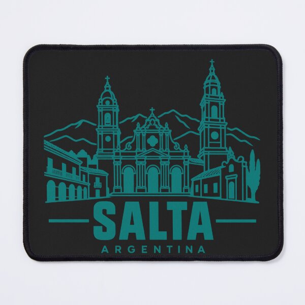 Item preview, Salta Argentina Line Art Landmark Poster designed and sold by CMYKStudio.