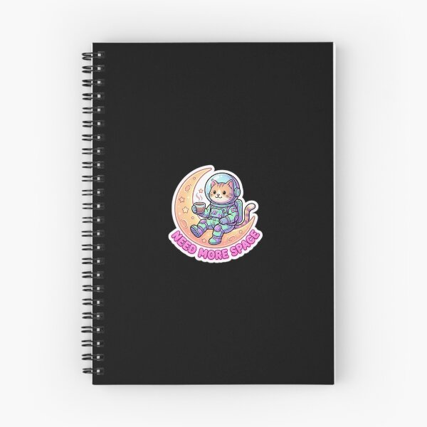 Item preview, Kawaii Space Cat I Need My Space Funny Phrase designed and sold by EddMen.