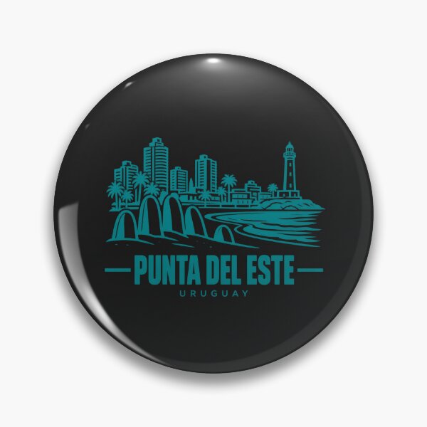 Item preview, Punta del Este Uruguay Line Art Coastline Poster designed and sold by CMYKStudio.