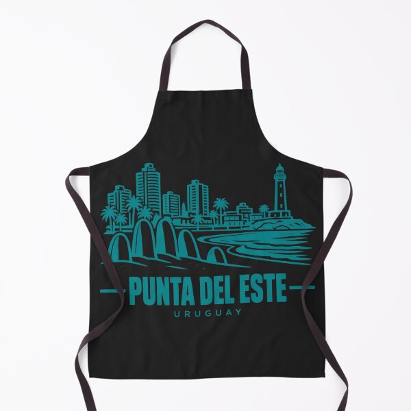 Item preview, Punta del Este Uruguay Line Art Coastline Poster designed and sold by CMYKStudio.
