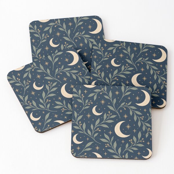 Item preview, Midnight Stars and Moon Garden designed and sold by Nurple Art.