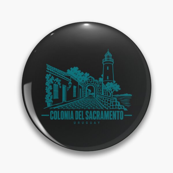 Item preview, Colonia del Sacramento Uruguay Line Art Landmark Póster designed and sold by CMYKStudio.