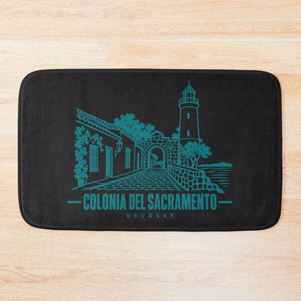 Item preview, Colonia del Sacramento Uruguay Line Art Landmark Poster designed and sold by CMYKStudio.