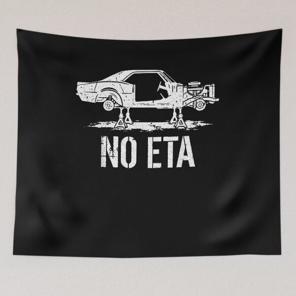 Item preview, No ETA Project Car Mechanic Garage Restoration Humor designed and sold by LASTIQUE-dd.