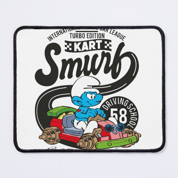 Item preview, The Smurfs International Racing Car League Kart Logo Essential  designed and sold by circliqueart.