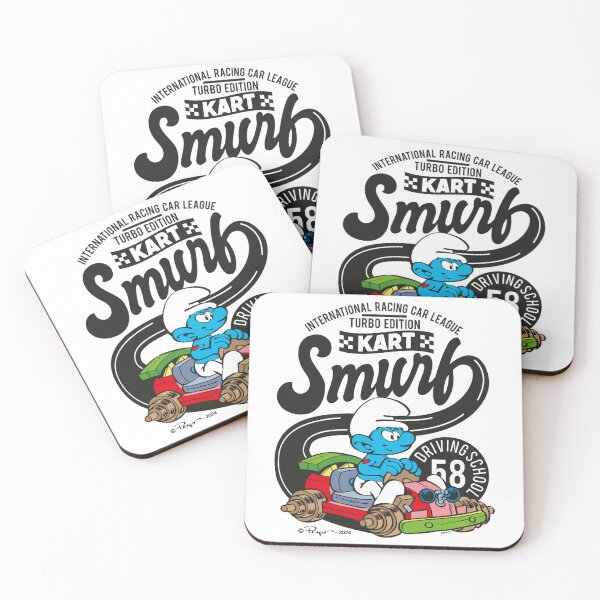 Item preview, The Smurfs International Racing Car League Kart Logo Essential  designed and sold by circliqueart.