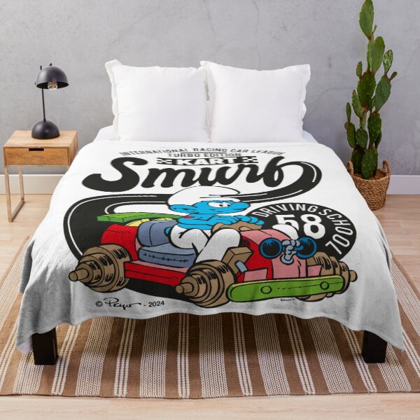 Item preview, The Smurfs International Racing Car League Kart Logo Essential  designed and sold by circliqueart.