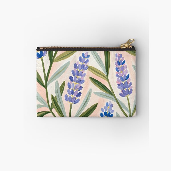 Item preview, Blue and Lavender Wildflower Garden designed and sold by Nurple Art.