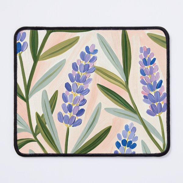 Item preview, Blue and Lavender Wildflower Garden designed and sold by Nurple Art.