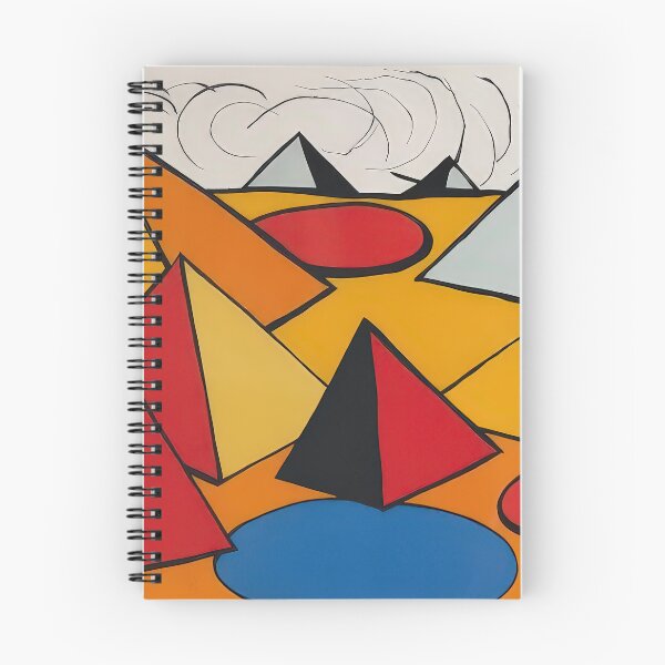 Item preview, Pryamids and clouds 1970 designed and sold by NeonCanvasDream.