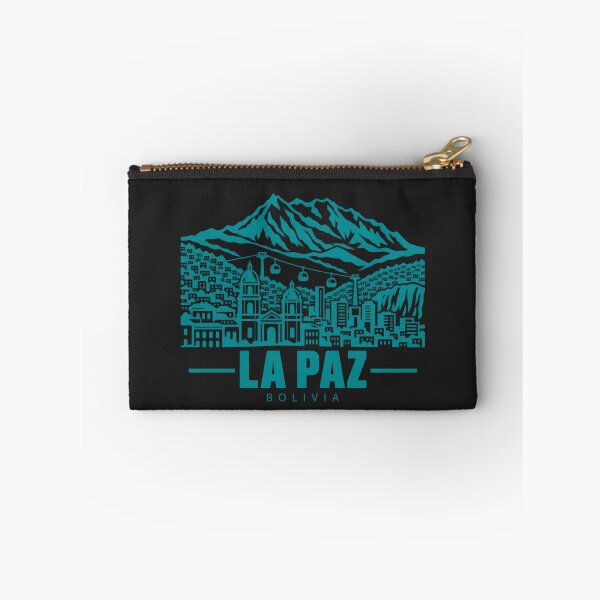 Item preview, La Paz Bolivia Line Art Skyline Poster designed and sold by CMYKStudio.