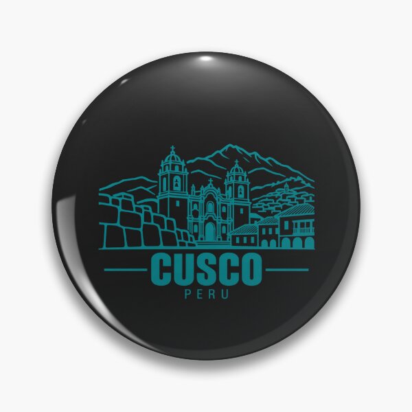 Item preview, Cusco Peru Line Art Landmark Poster designed and sold by CMYKStudio.
