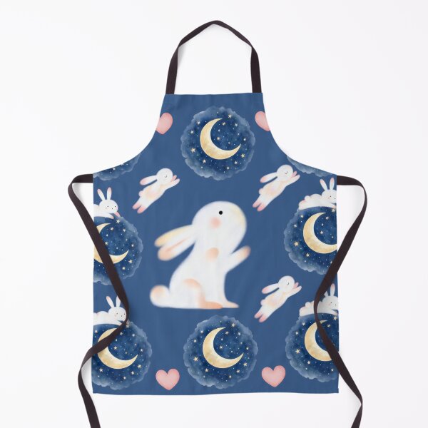 Item preview, Cute Bunny Moon Pattern designed and sold by Azurart2.