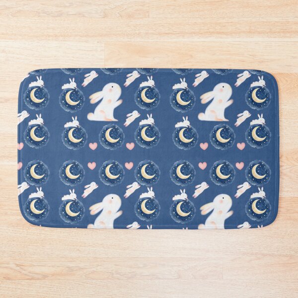 Item preview, Cute Bunny Moon Pattern designed and sold by Azurart2.